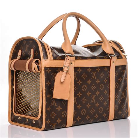 louis vuitton pet carrier price|authentic Louis Vuitton pet carrier.